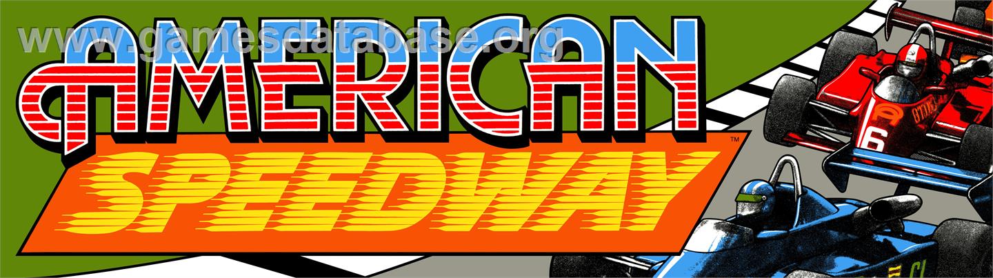 American Speedway - Arcade - Artwork - Marquee