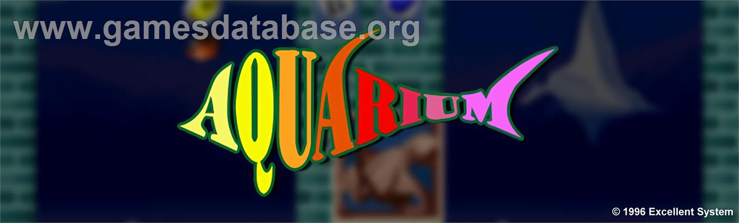 Aquarium - Arcade - Artwork - Marquee