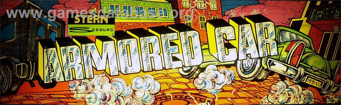 Armored Car - Arcade - Artwork - Marquee
