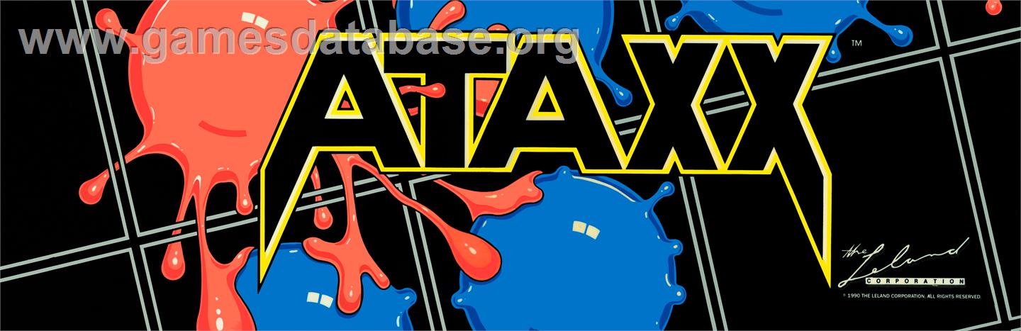Ataxx - Arcade - Artwork - Marquee