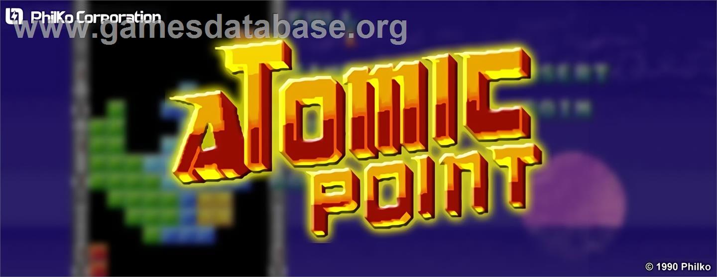 Atomic Point - Arcade - Artwork - Marquee