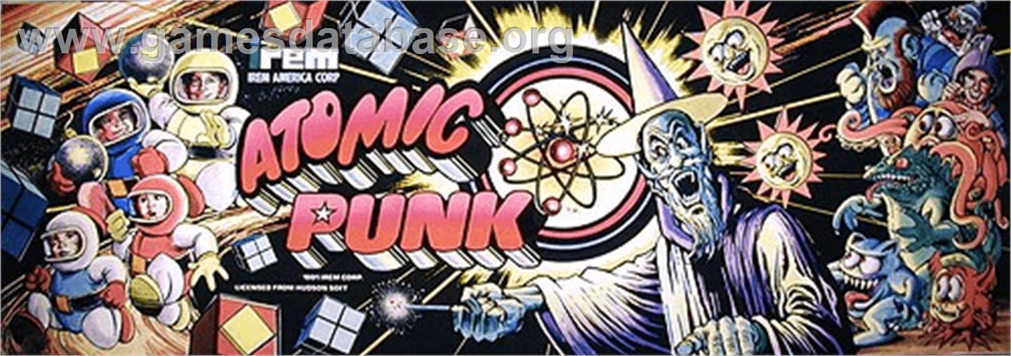 Atomic Punk - Arcade - Artwork - Marquee