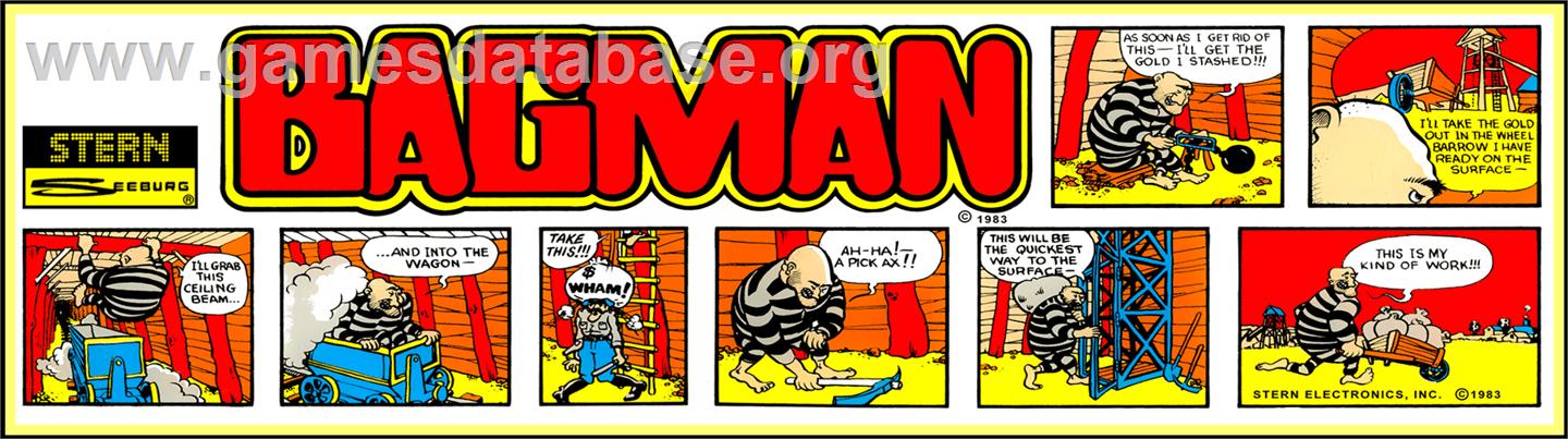 Bagman - Arcade - Artwork - Marquee