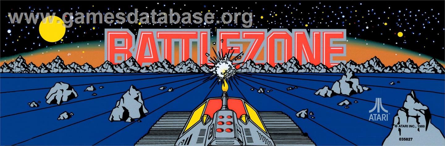 Battlezone - Arcade - Artwork - Marquee