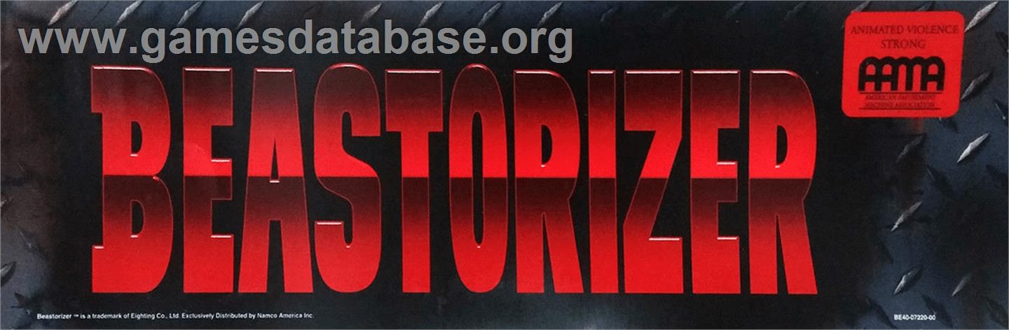 Beastorizer - Arcade - Artwork - Marquee