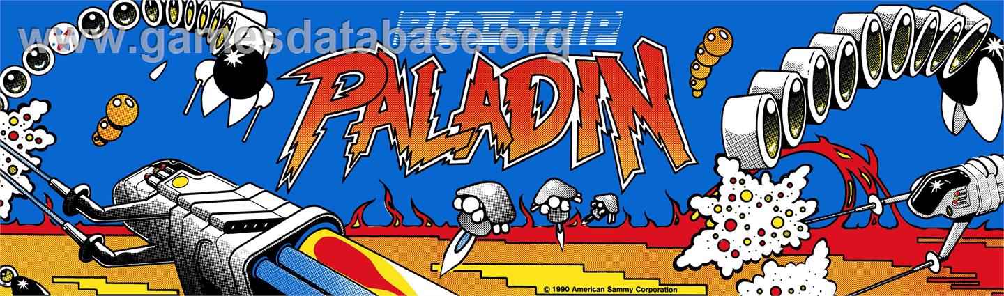 Bio-ship Paladin - Arcade - Artwork - Marquee