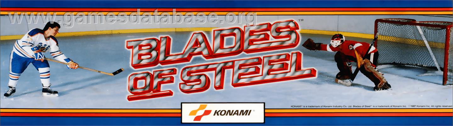 Blades of Steel - Arcade - Artwork - Marquee