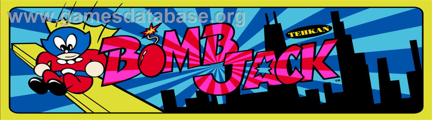 Bomb Jack - Arcade - Artwork - Marquee