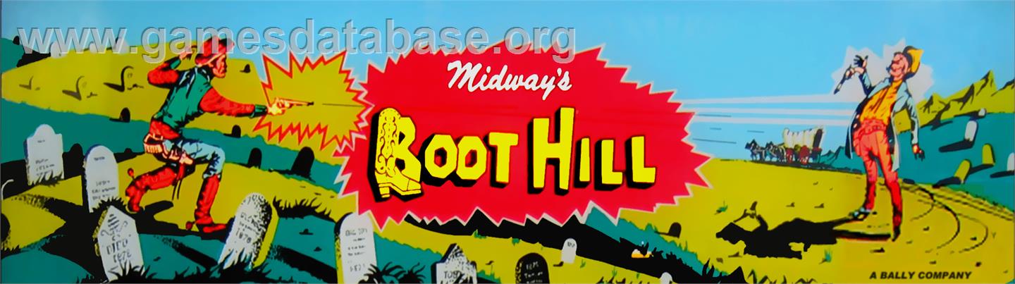 Boot Hill - Arcade - Artwork - Marquee