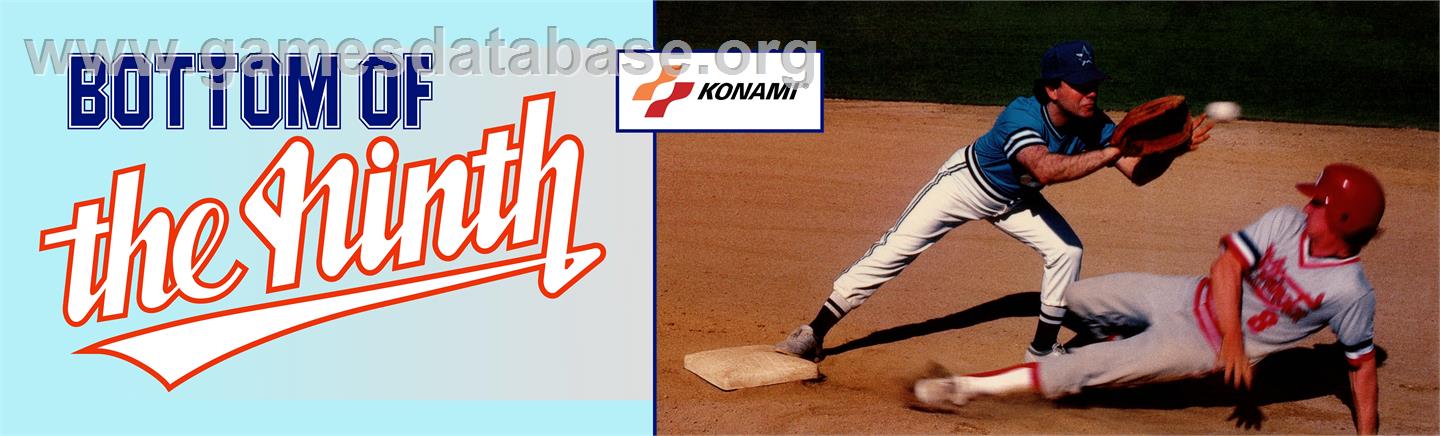 Bottom of the Ninth - Arcade - Artwork - Marquee