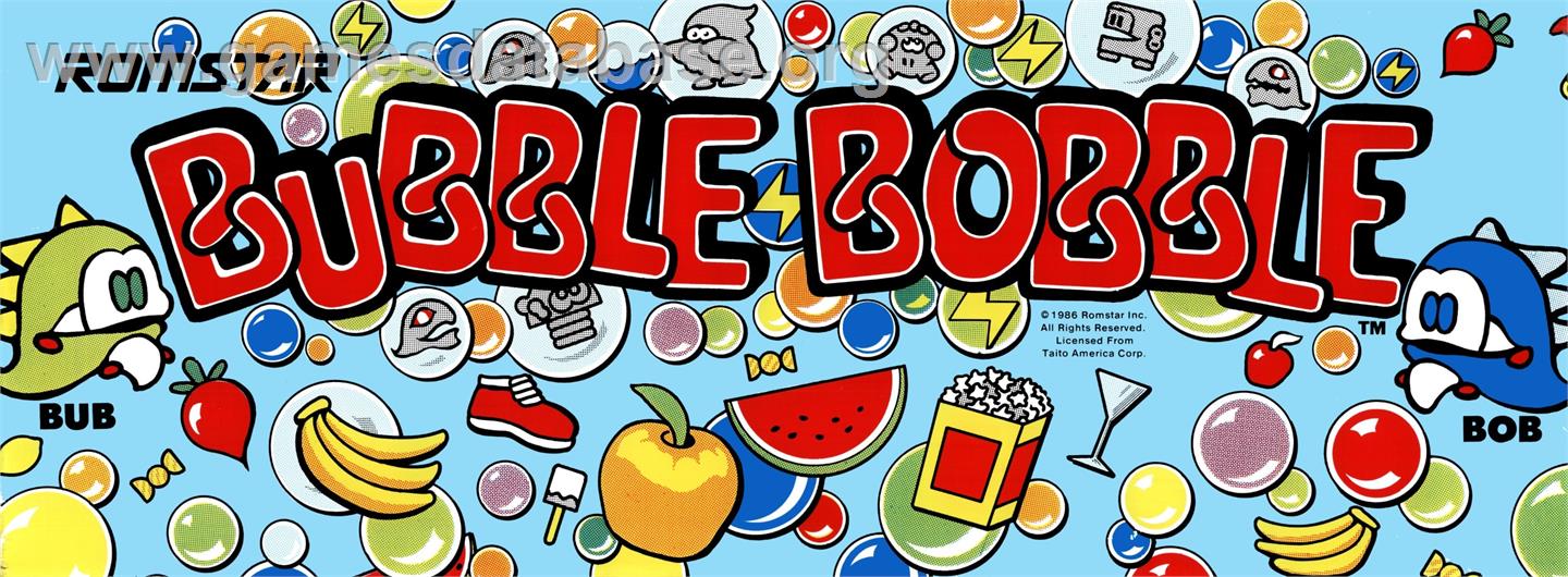 Bubble Bobble: Lost Cave V1.0 - Arcade - Artwork - Marquee
