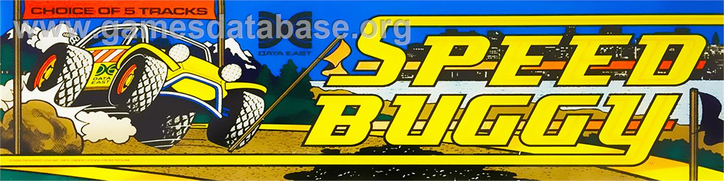 Buggy Boy Junior/Speed Buggy - Arcade - Artwork - Marquee