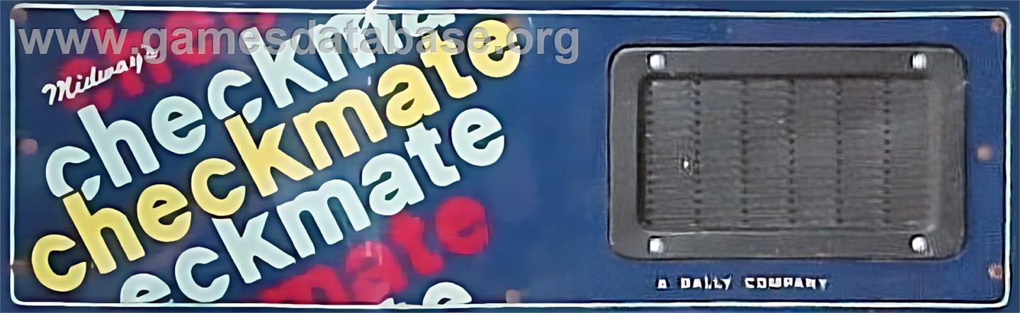 Checkmate - Arcade - Artwork - Marquee