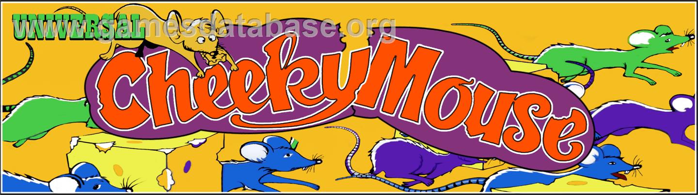 Cheeky Mouse - Arcade - Artwork - Marquee