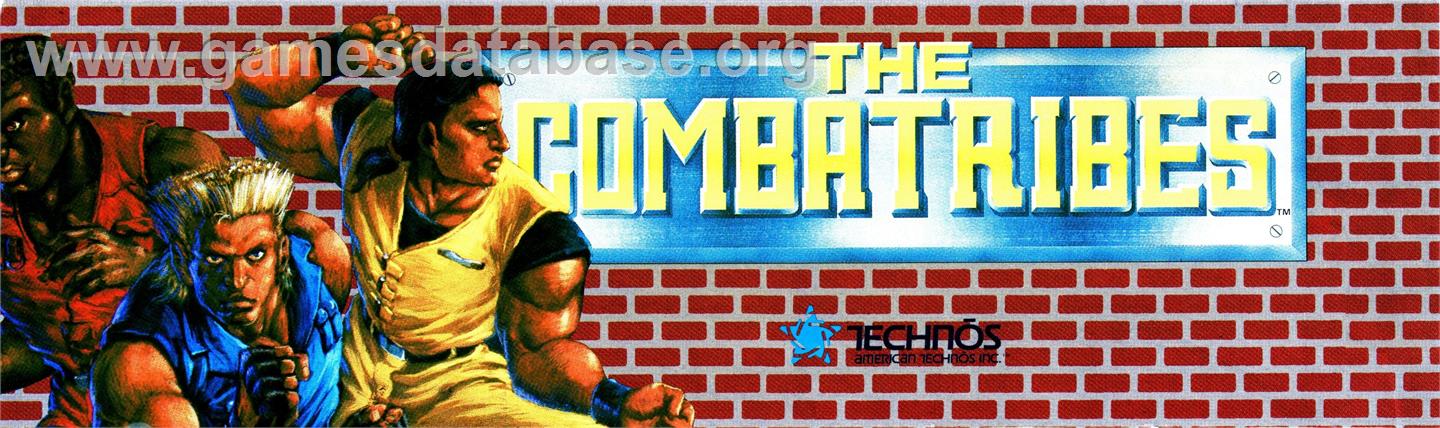 Combatribes, The - Arcade - Artwork - Marquee