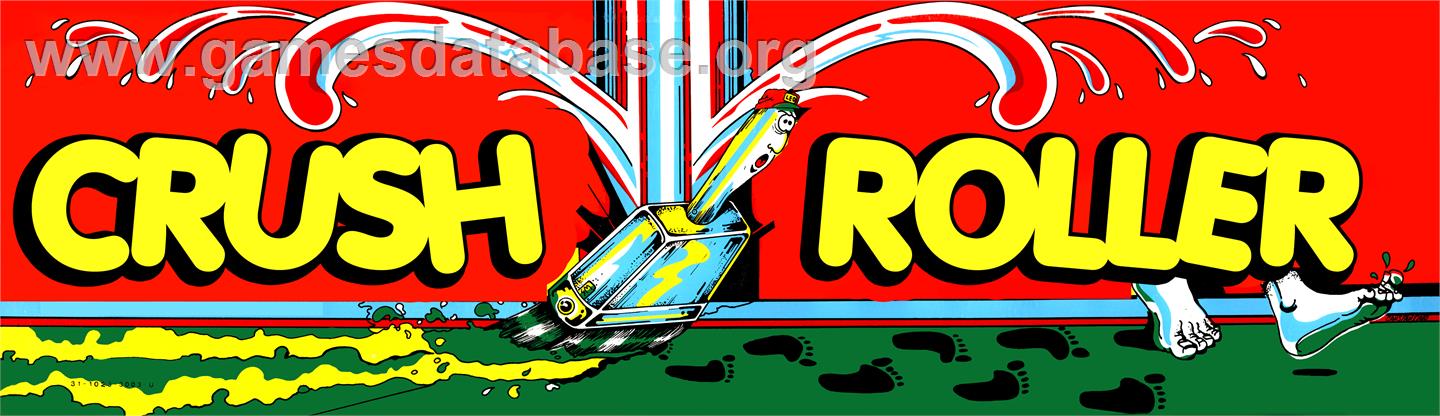 Crush Roller - Arcade - Artwork - Marquee