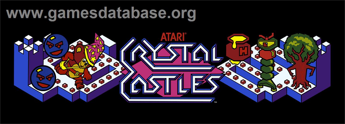 Crystal Castles - Arcade - Artwork - Marquee