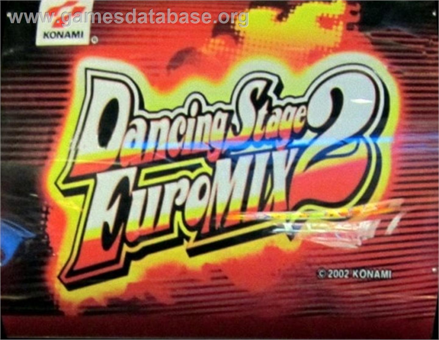 Dancing Stage Euro Mix 2 - Arcade - Artwork - Marquee