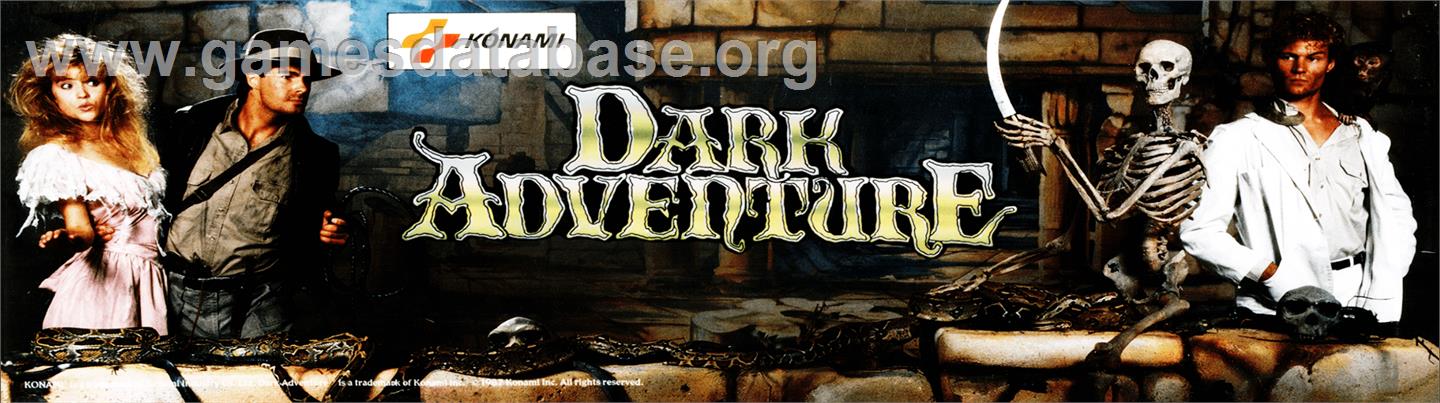 Dark Adventure - Arcade - Artwork - Marquee