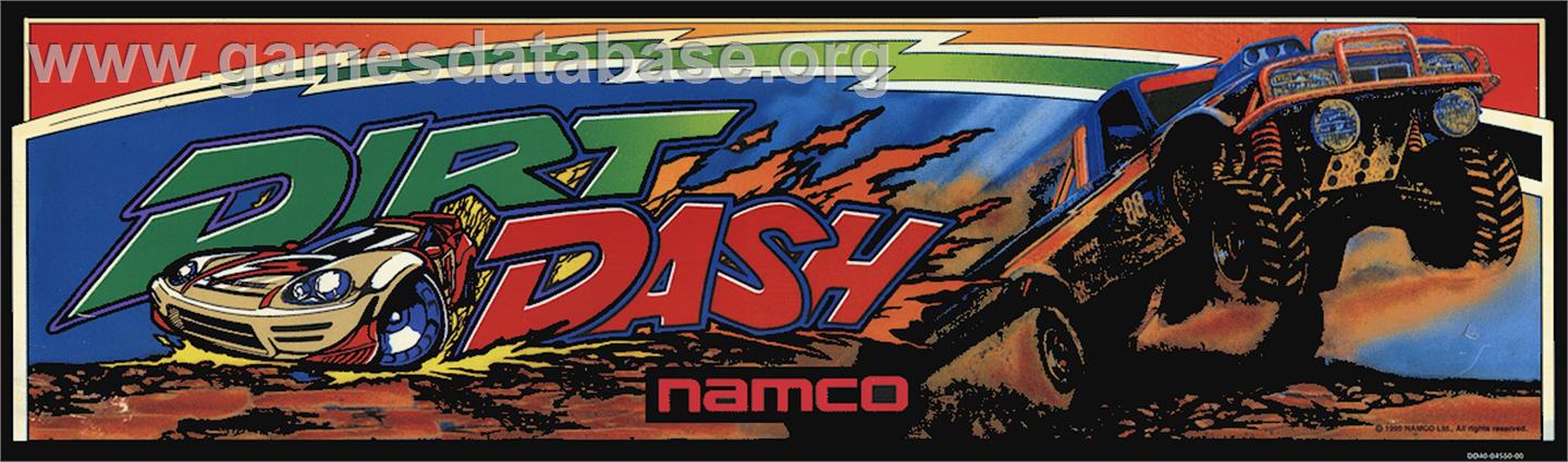 Dirt Dash - Arcade - Artwork - Marquee