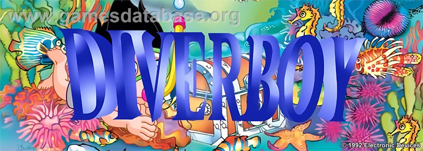 Diver Boy - Arcade - Artwork - Marquee
