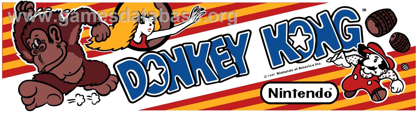 Donkey Kong/DK - Arcade - Artwork - Marquee