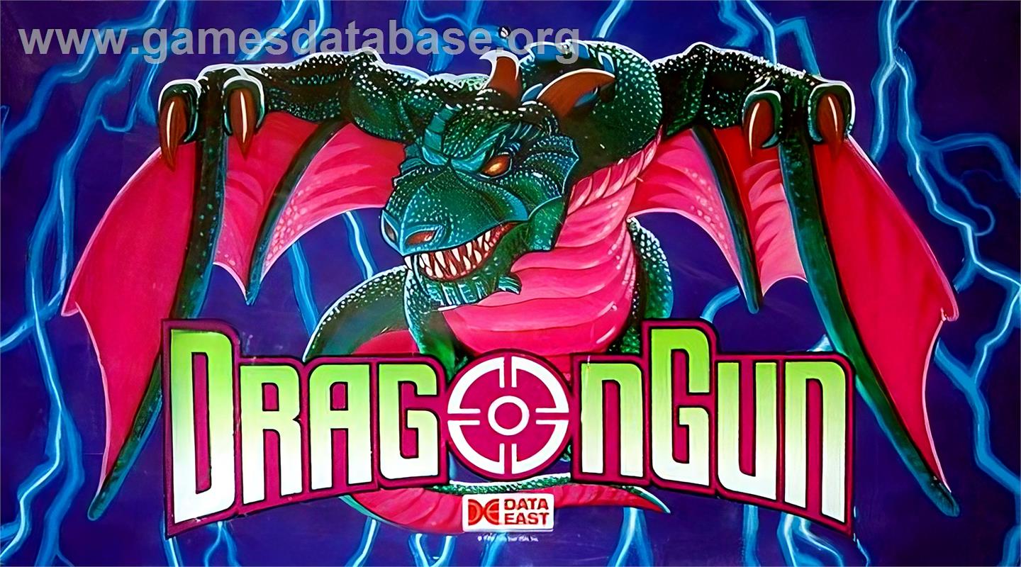 Dragon Gun - Arcade - Artwork - Marquee