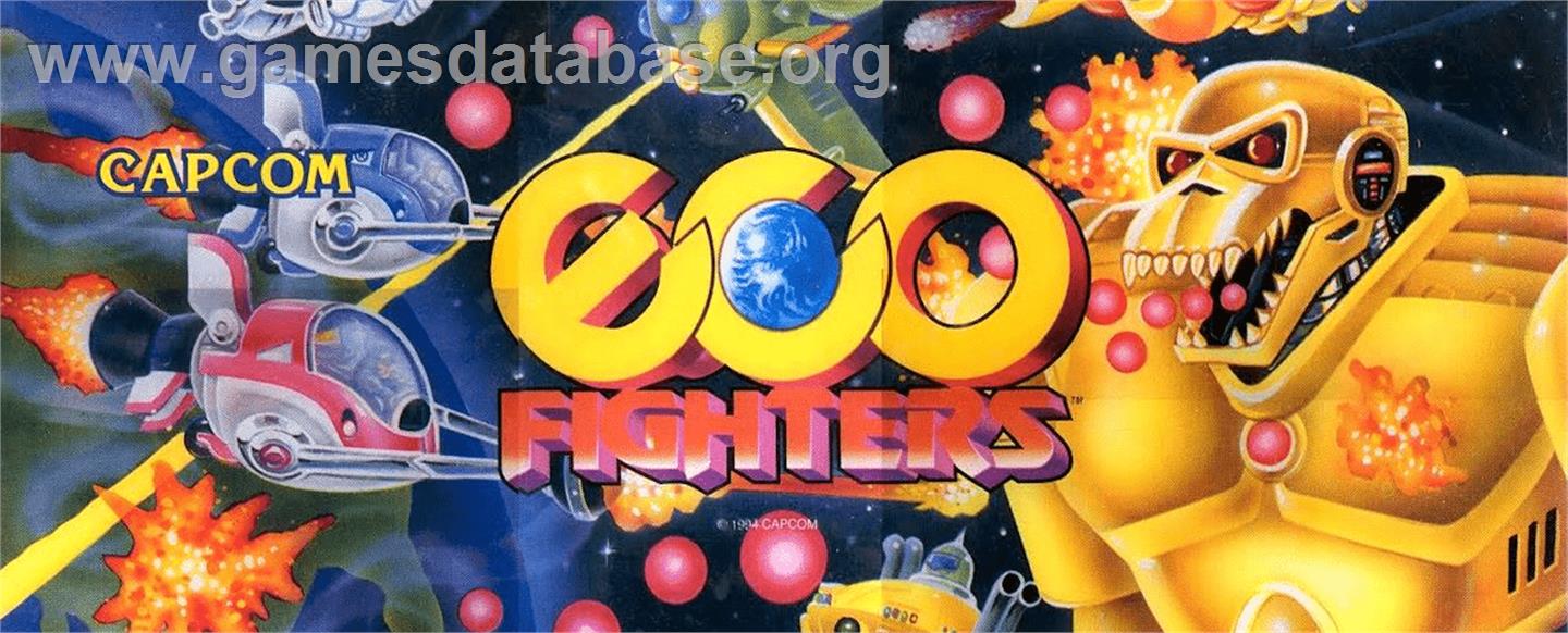 Eco Fighters - Arcade - Artwork - Marquee