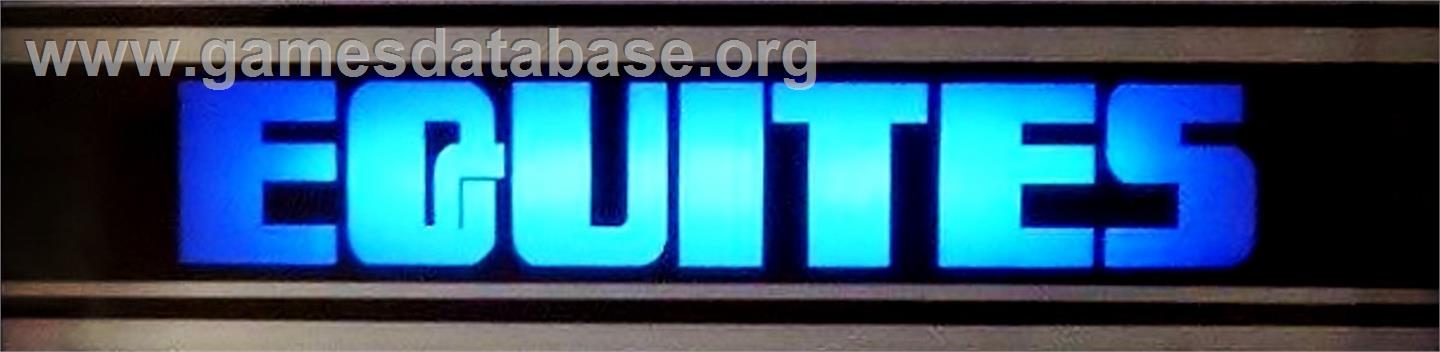 Equites - Arcade - Artwork - Marquee
