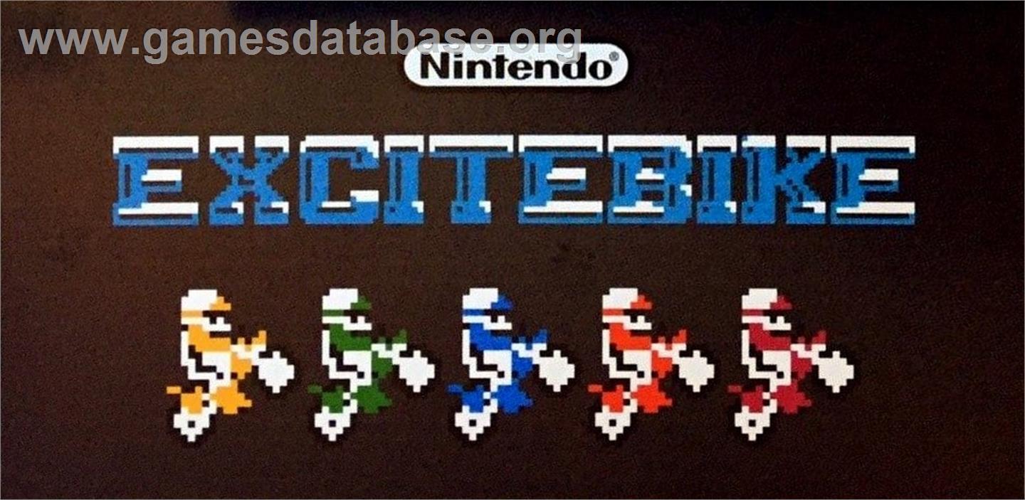 Excite Bike - Arcade - Artwork - Marquee