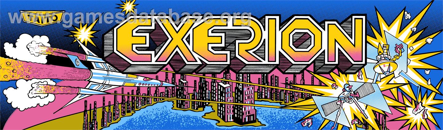 Exerion - Arcade - Artwork - Marquee