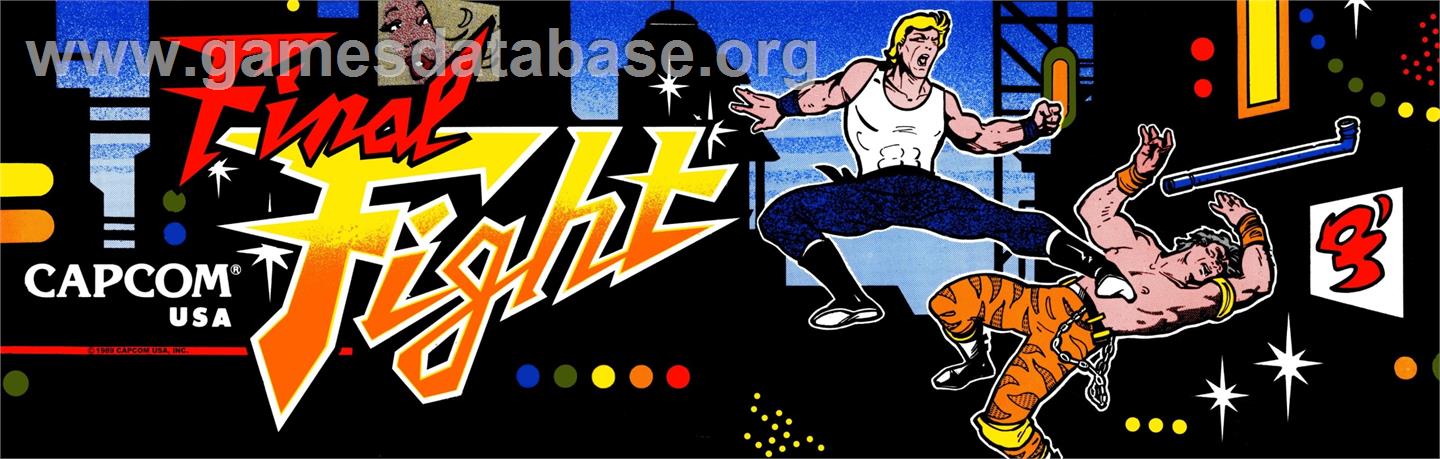 Final Fight 30th Anniversary Edition - Arcade - Artwork - Marquee