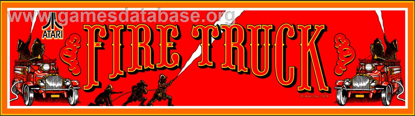 Fire Truck / Smokey Joe - Arcade - Artwork - Marquee