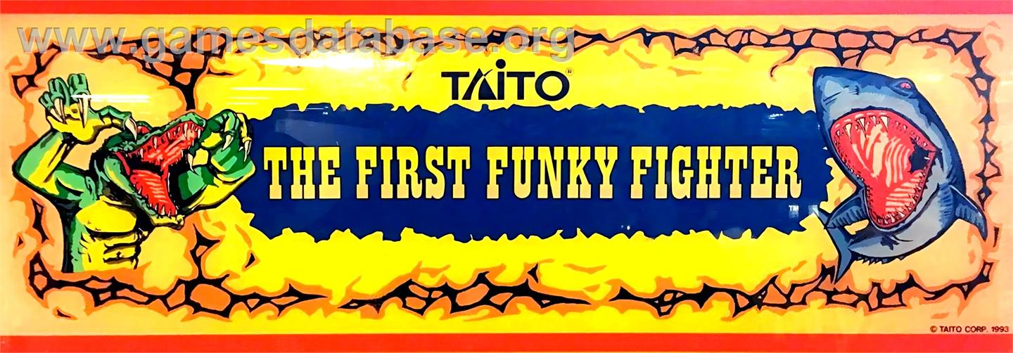 First Funky Fighter, The - Arcade - Artwork - Marquee
