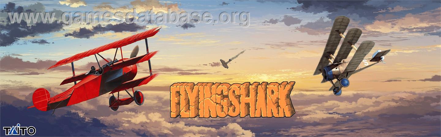 Flying Shark - Arcade - Artwork - Marquee
