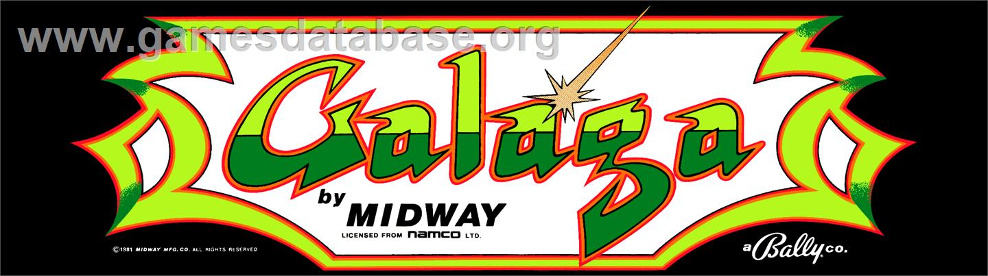 Galaga - Arcade - Artwork - Marquee