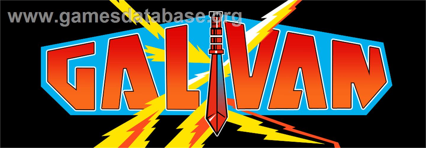 Galivan - Cosmo Police - Arcade - Artwork - Marquee