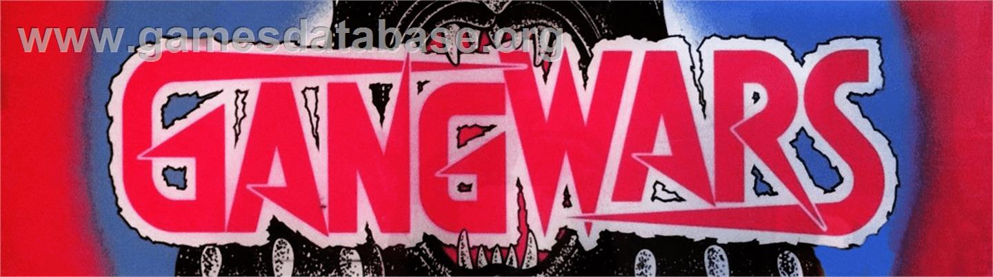 Gang Wars - Arcade - Artwork - Marquee