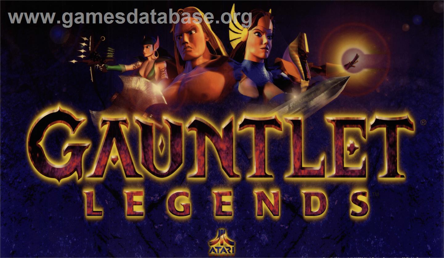 Gauntlet Legends - Arcade - Artwork - Marquee
