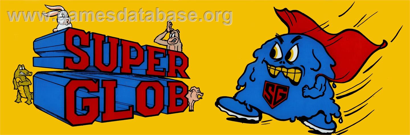 Glob, The - Arcade - Artwork - Marquee