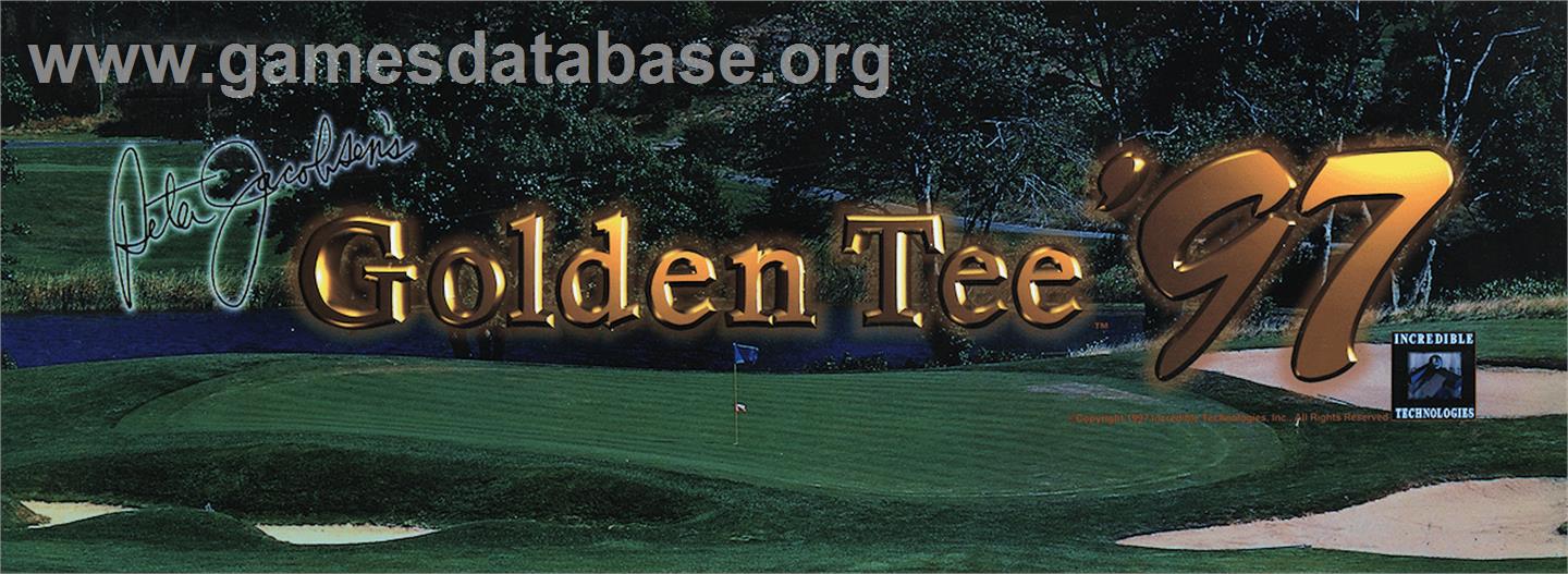 Golden Tee '97 - Arcade - Artwork - Marquee