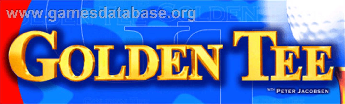 Golden Tee Golf II - Arcade - Artwork - Marquee