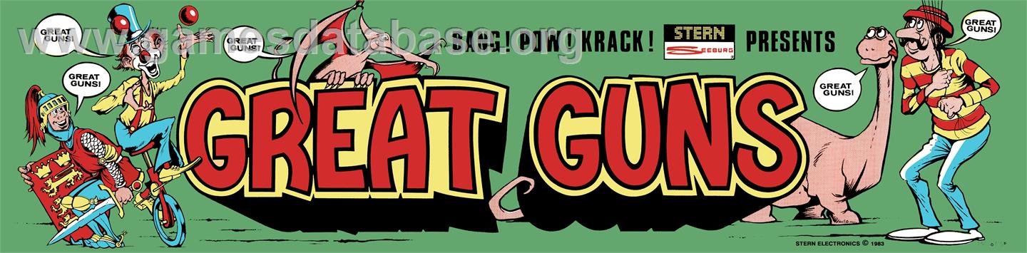 Great Guns - Arcade - Artwork - Marquee