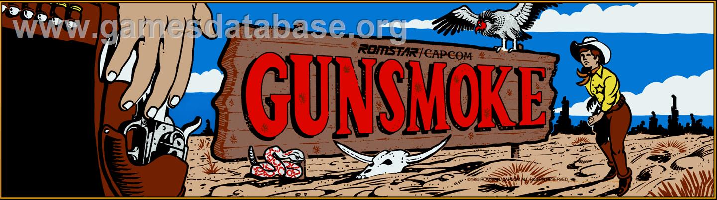 Gun.Smoke - Arcade - Artwork - Marquee