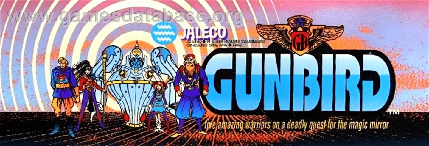 Gunbird - Arcade - Artwork - Marquee