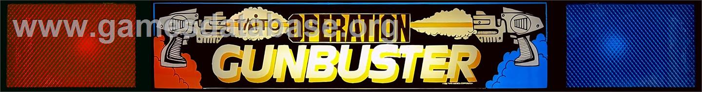 Gunbuster - Arcade - Artwork - Marquee