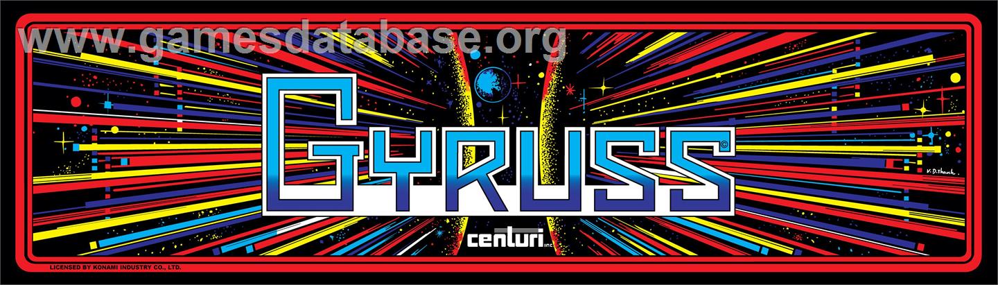 Gyruss - Arcade - Artwork - Marquee