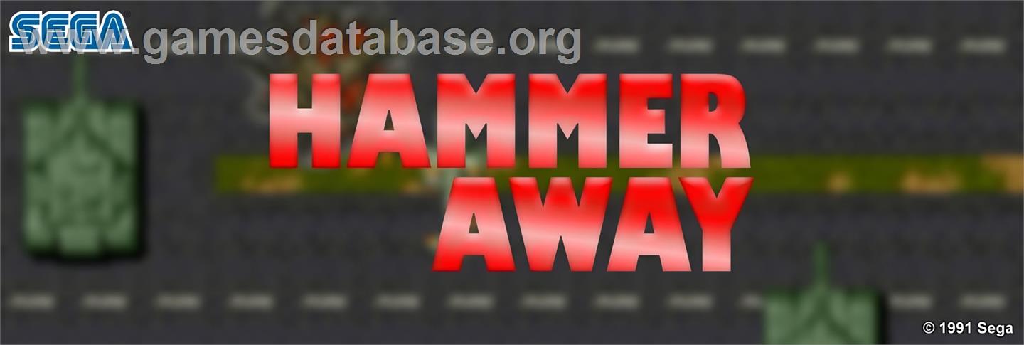 Hammer Away - Arcade - Artwork - Marquee