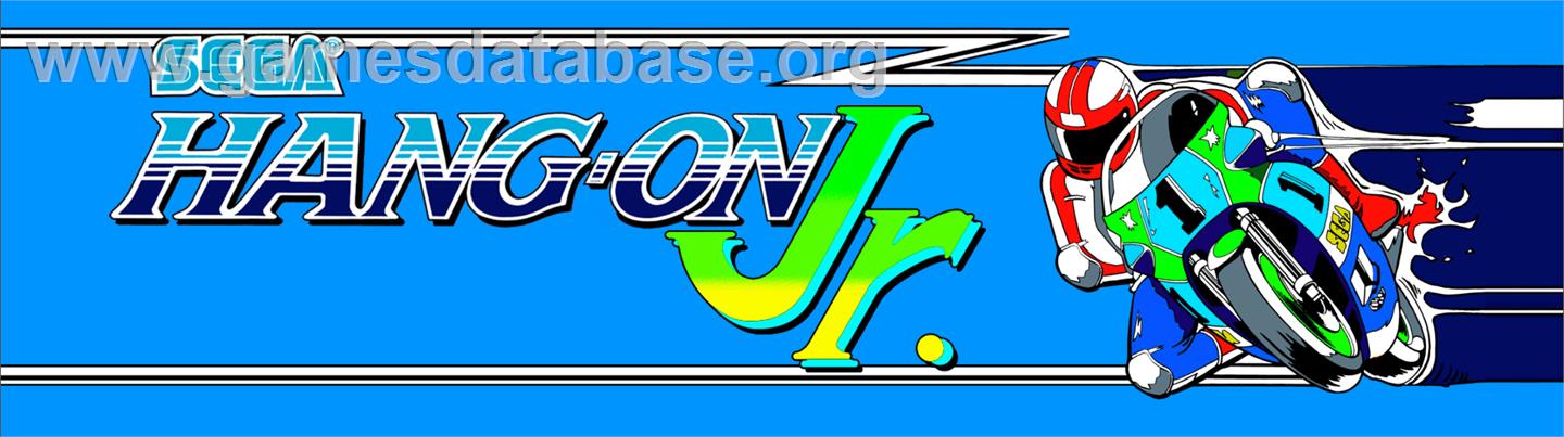 Hang-On Jr. - Arcade - Artwork - Marquee