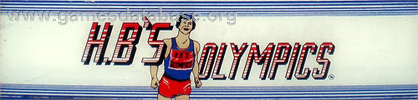 Herbie at the Olympics - Arcade - Artwork - Marquee